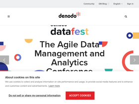 'denodo.com' screenshot