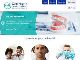 'dentalhealth.org' screenshot