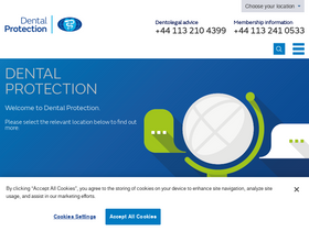 'dentalprotection.org' screenshot