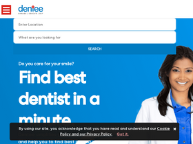 'dentee.com' screenshot
