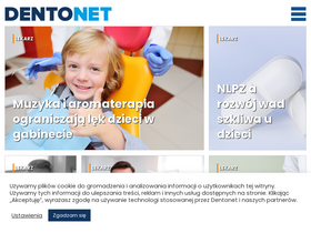 'dentonet.pl' screenshot