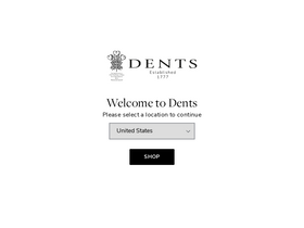 'dentsgloves.com' screenshot