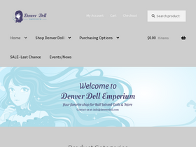 'denverdoll.com' screenshot