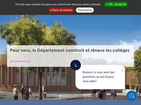 'departement13.fr' screenshot