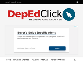 'deped-click.com' screenshot