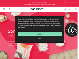 'depot-online.com' screenshot