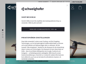 'der-schweighofer.de' screenshot
