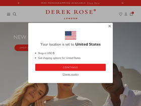 'derek-rose.com' screenshot