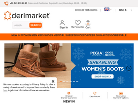 'derimarket.net' screenshot