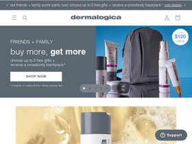 'dermalogica.com' screenshot