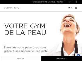 'dermapure.com' screenshot