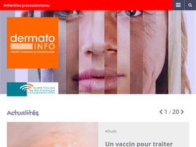 'dermato-info.fr' screenshot