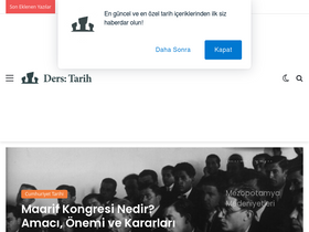 'derstarih.com' screenshot