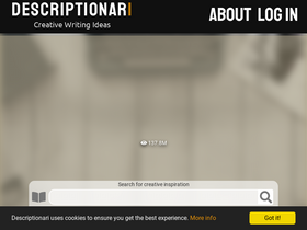 'descriptionari.com' screenshot