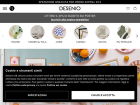 'desenio.it' screenshot