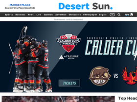 'desertsun.com' screenshot