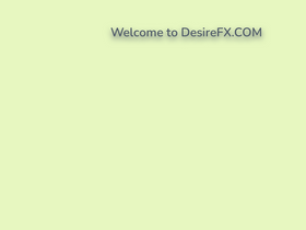 'desirefx.com' screenshot