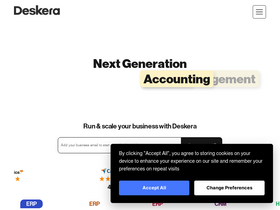'deskera.com' screenshot