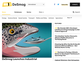 'desmog.com' screenshot