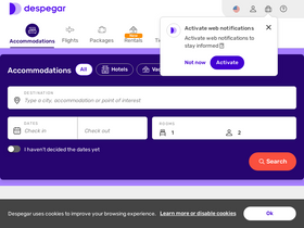 'despegar.com' screenshot
