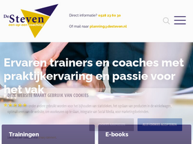 'desteven.nl' screenshot