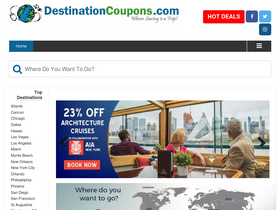 'destinationcoupons.com' screenshot