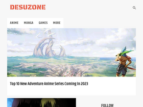 'desuzone.com' screenshot