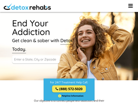 'detoxrehabs.net' screenshot