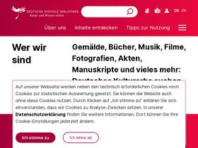 'deutsche-digitale-bibliothek.de' screenshot