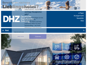 'deutsche-handwerks-zeitung.de' screenshot