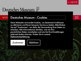 'deutsches-museum.de' screenshot