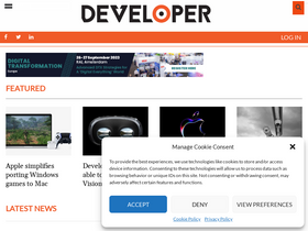 'developer-tech.com' screenshot