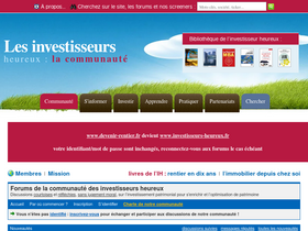 'devenir-rentier.fr' screenshot