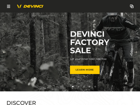 'devinci.com' screenshot