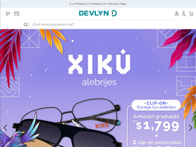 'devlyn.com.mx' screenshot