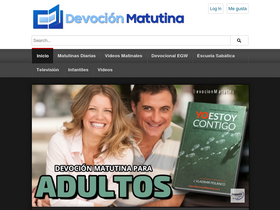 'devocionmatutina.com' screenshot