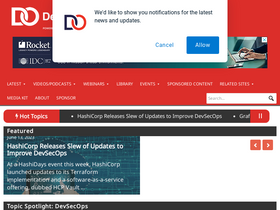 'devops.com' screenshot