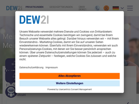 'dew21.de' screenshot