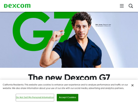 'dexcom.com' screenshot