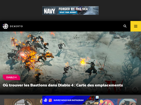 'dexerto.fr' screenshot