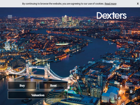 'dexters.co.uk' screenshot