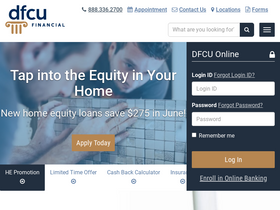 'dfcufinancial.com' screenshot