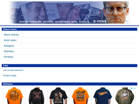 'dfens-cz.com' screenshot