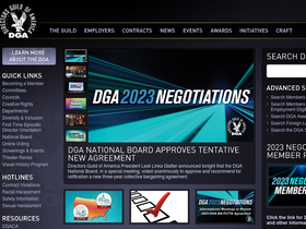 'dga.org' screenshot
