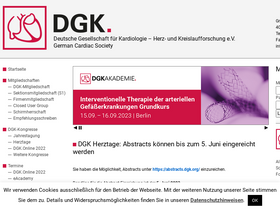 'dgk.org' screenshot
