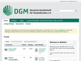 'dgm-forum.org' screenshot