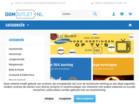 'dgmoutlet.nl' screenshot