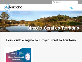 'dgterritorio.gov.pt' screenshot