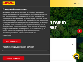 'dhlexpress.nl' screenshot