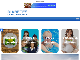 'diabetescarecommunity.ca' screenshot